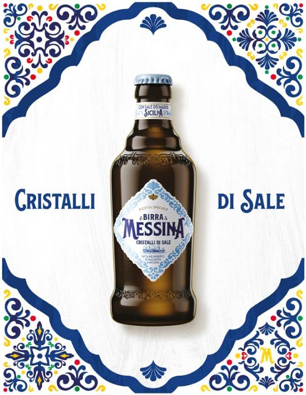 Cristalli di sale Birra Messina